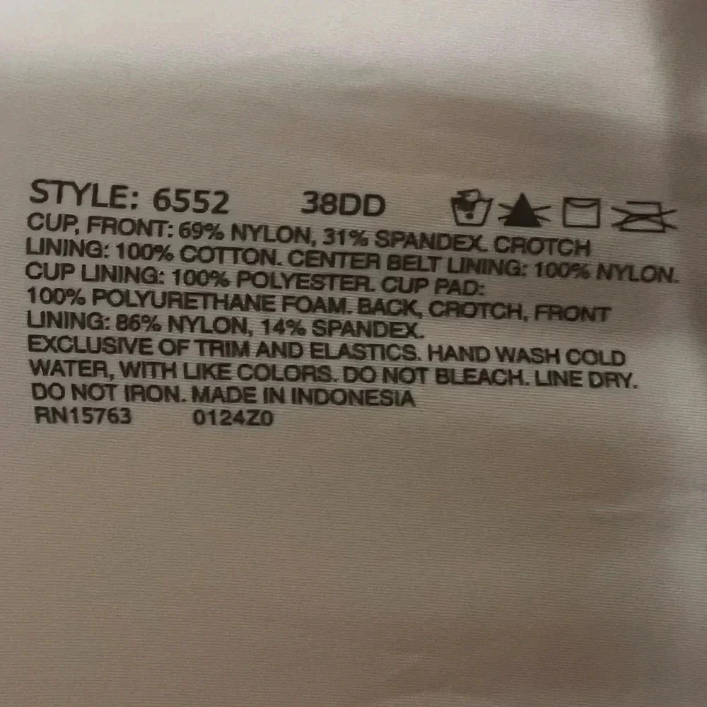 34DD Bali Ultra Light Women`s Body Briefer Nude Shapewear - Picture 5 of 5